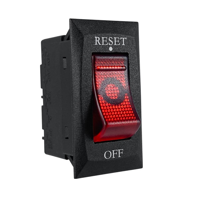 CIR BRKR THRM 15A 125VAC ROCKER