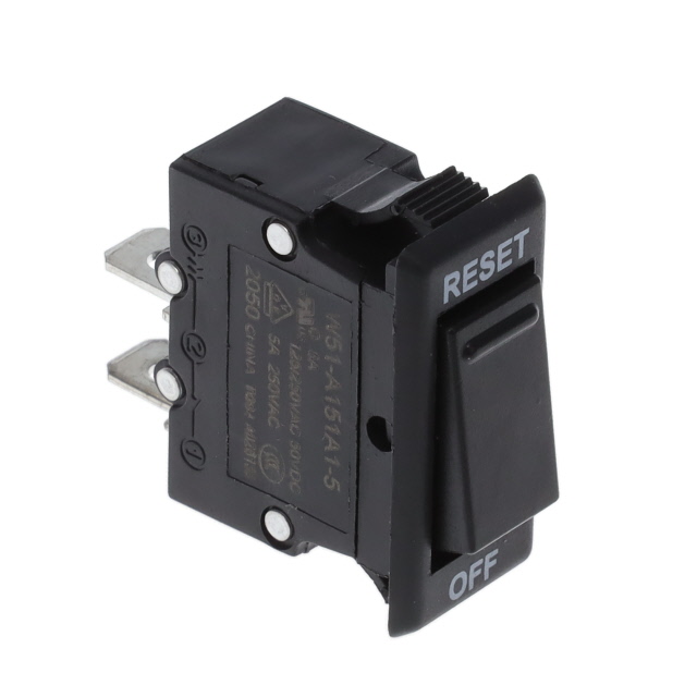 CIR BRKR THRM 5A 250VAC 50VDC