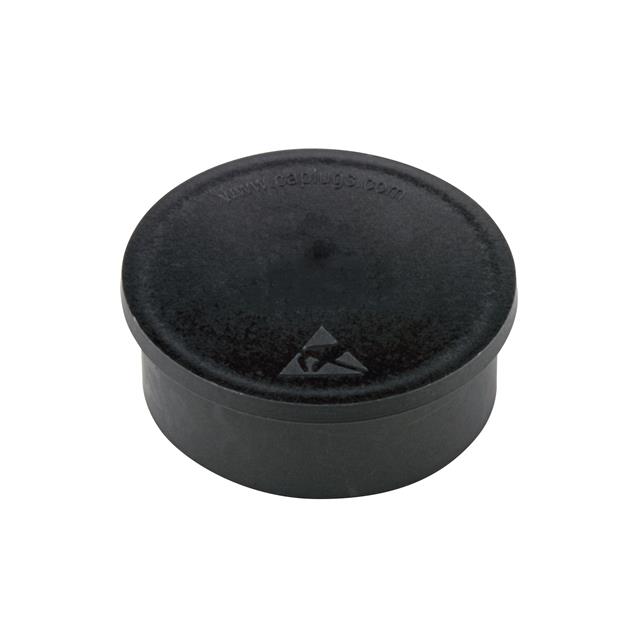 CAP ELE CONN ESD BLACK LLDPE, 50