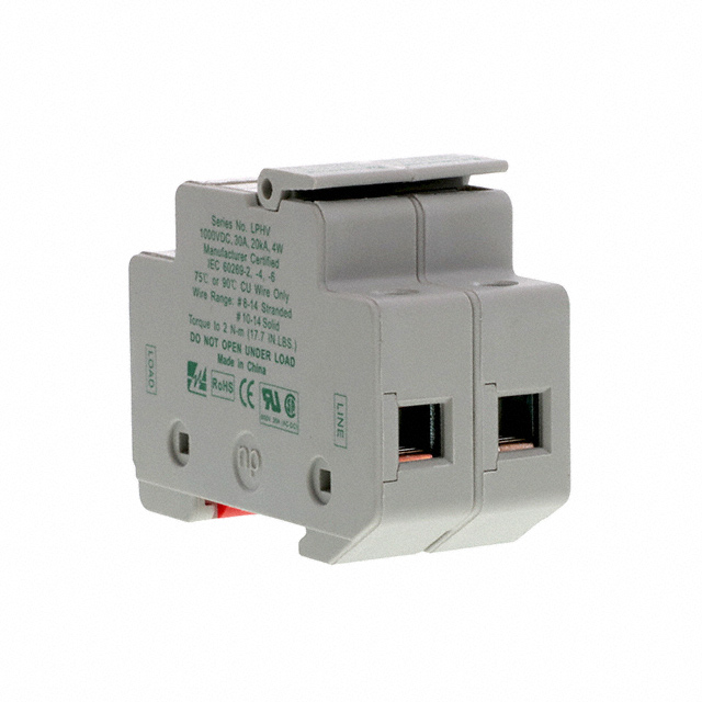 FUSE HLDR CART 1000V 30A DINRAIL