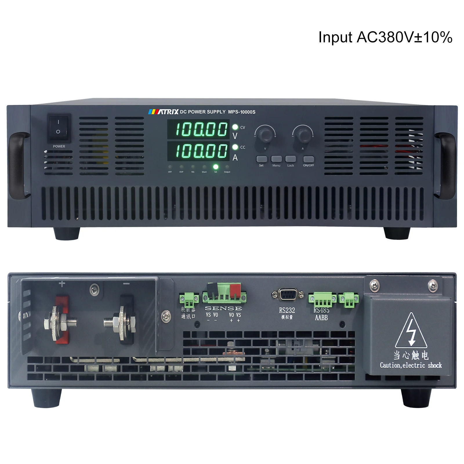 200V 50A, 10KW, Input 342~418VAC
