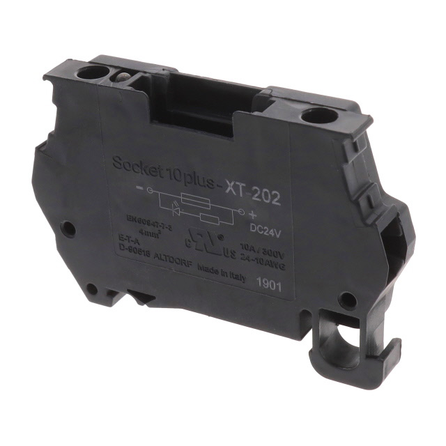 BLACK TERMINAL BLOCK LED 24VDC P BLACK TERMINAL BLOCK LED 24VDC P