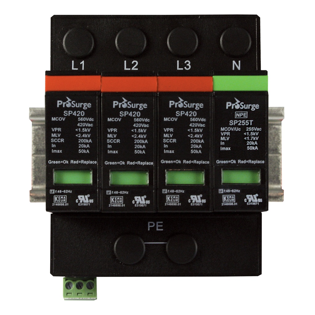 600V Surge Protector, DIN Rail M