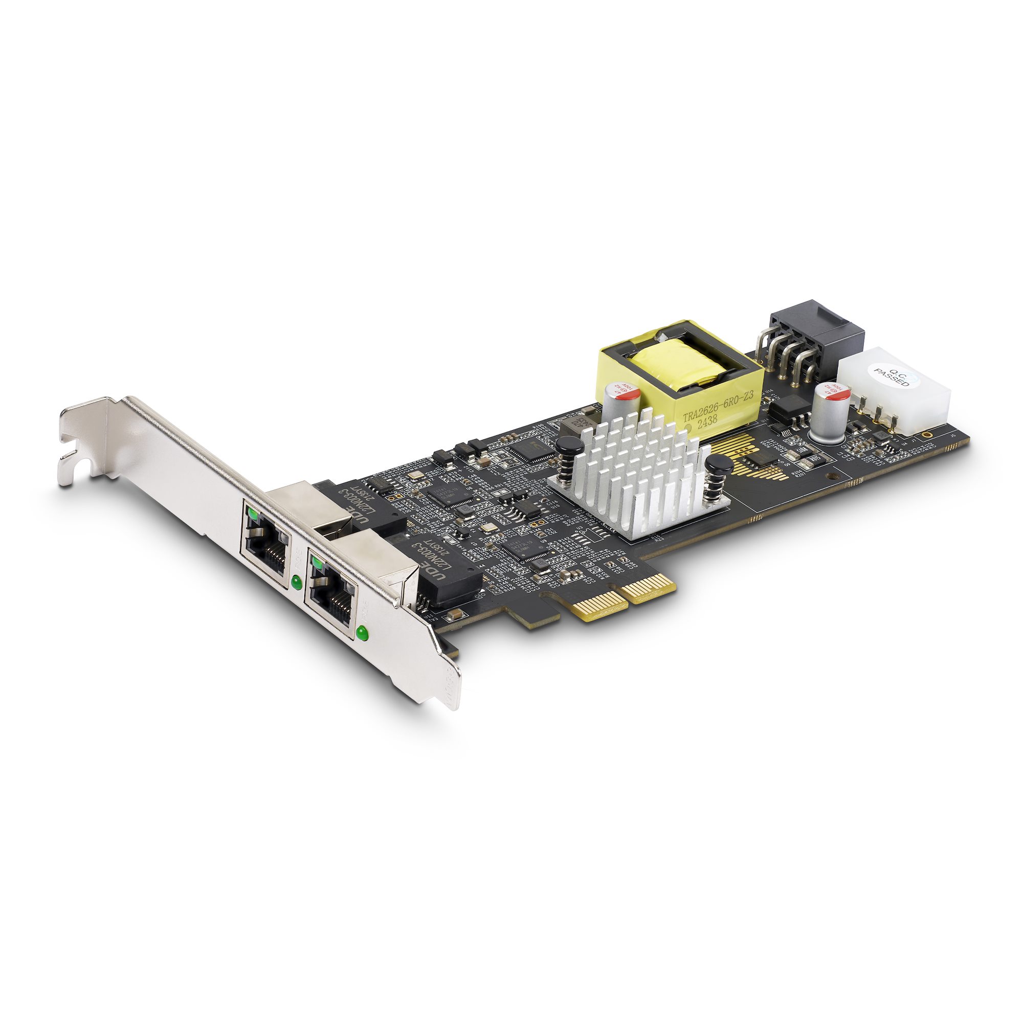 2 PORT NBASE-T POE NETWORK CARD