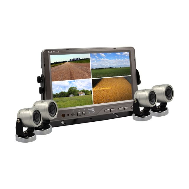 AgCam 9in AHD Quad 4-Cam Kit
