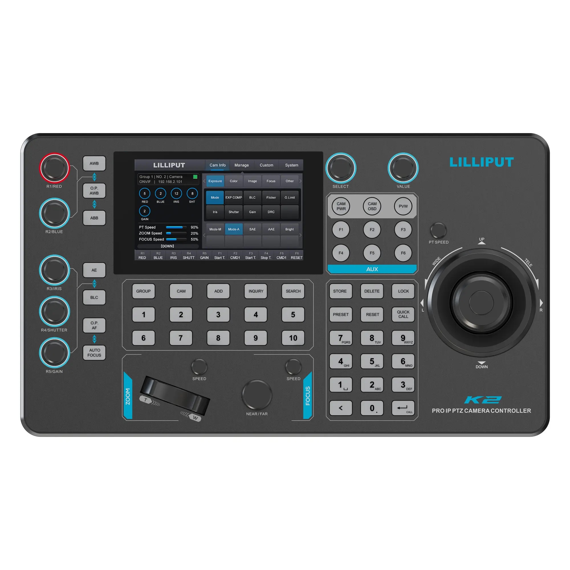 LILLIPUT K2 Touch Screen PTZ Cam