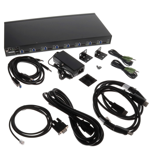 8-PORT DISPLAYPORT/USB KVM SWITC