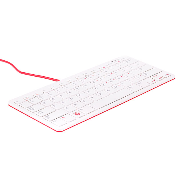 RASPBERRY PI KEYBOARD (US) RED