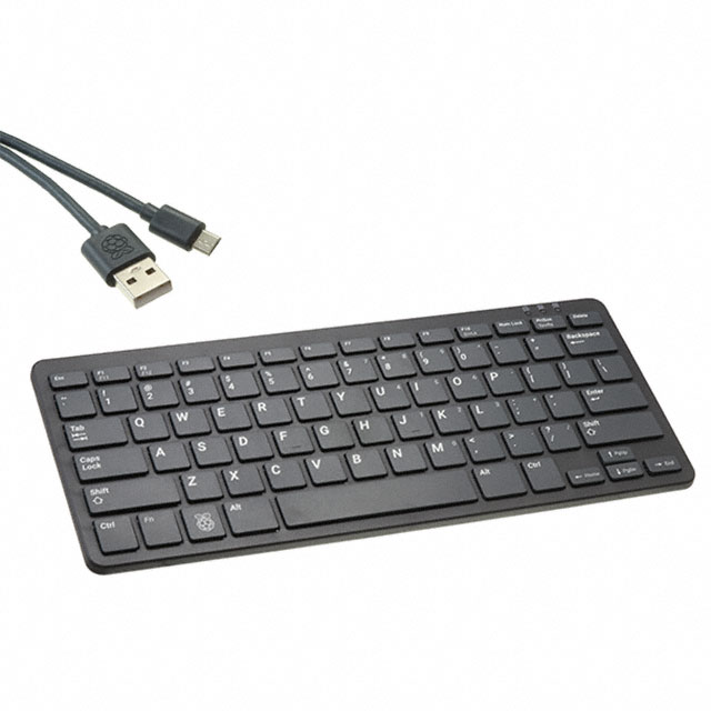 RASPBERRY PI KEYBOARD (US) BLACK