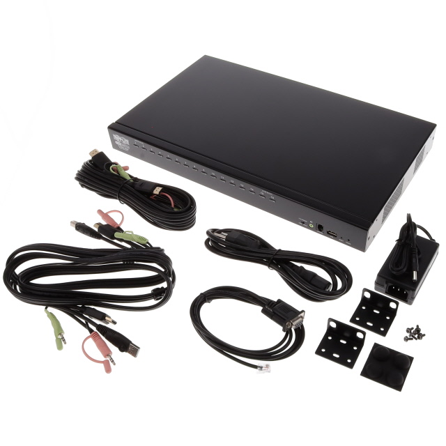 16-PORT HDMI/USB KVM SWITCH WITH