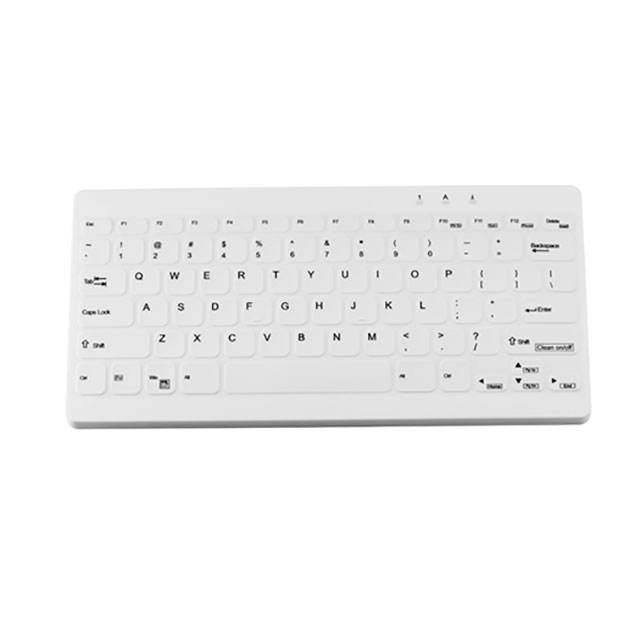 KEYBOARD 78KEY USB WHITE WASHABL