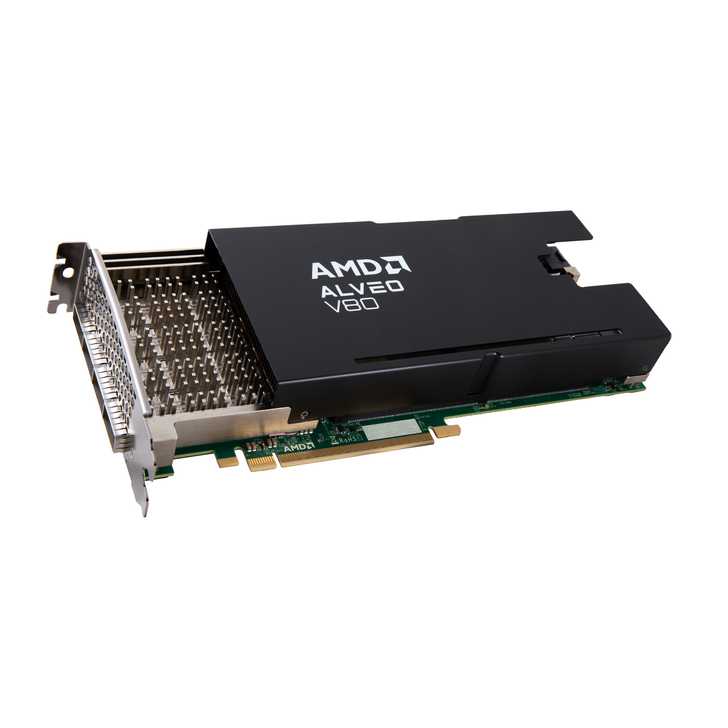 BD V80 DCAB ALVEO QSFP56/4 PCIE
