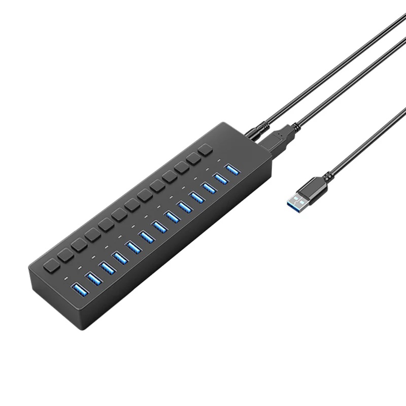 13-Port USB Hub w/ Power Ctrl