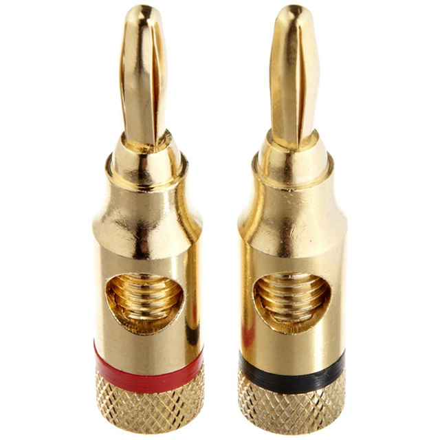 Gold Plated Banana Plug(2/pack)