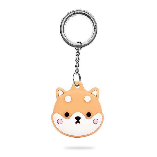 HANG CASE FOR AIRTAG - BROWN AND HANG CASE FOR AIRTAG - BROWN AND