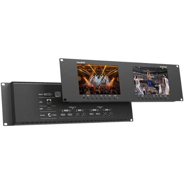 LILLIPUT Dual Rackmount Monito 7 LILLIPUT Dual Rackmount Monito 7