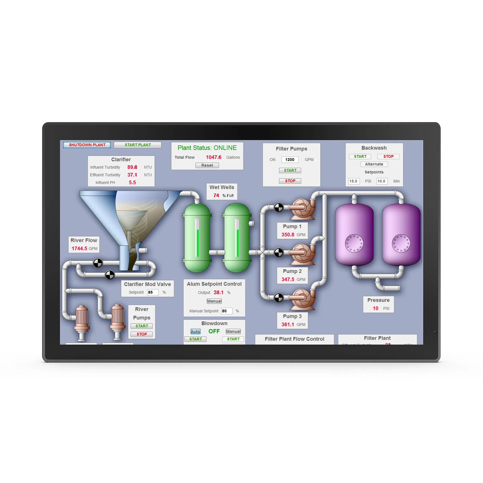 TK2700/C 27" 1000 Nits Metal hou