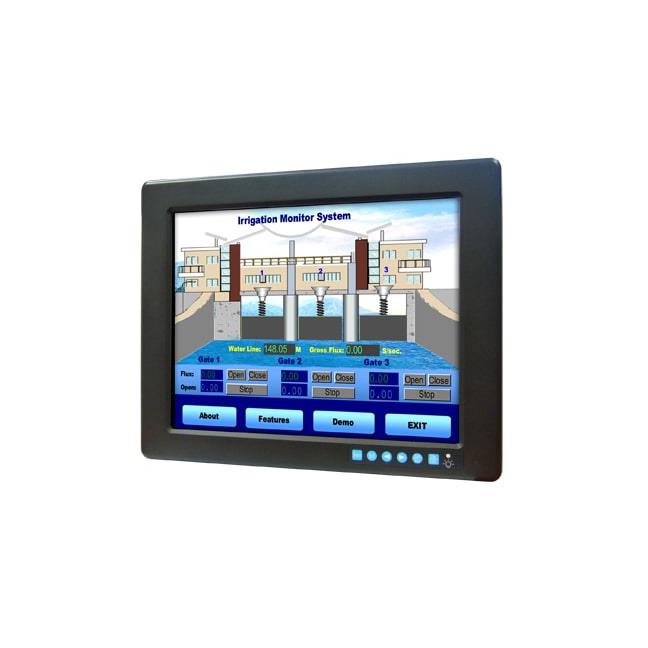 WIDE TEMP 15" RS, DVI/VGA TOUCH