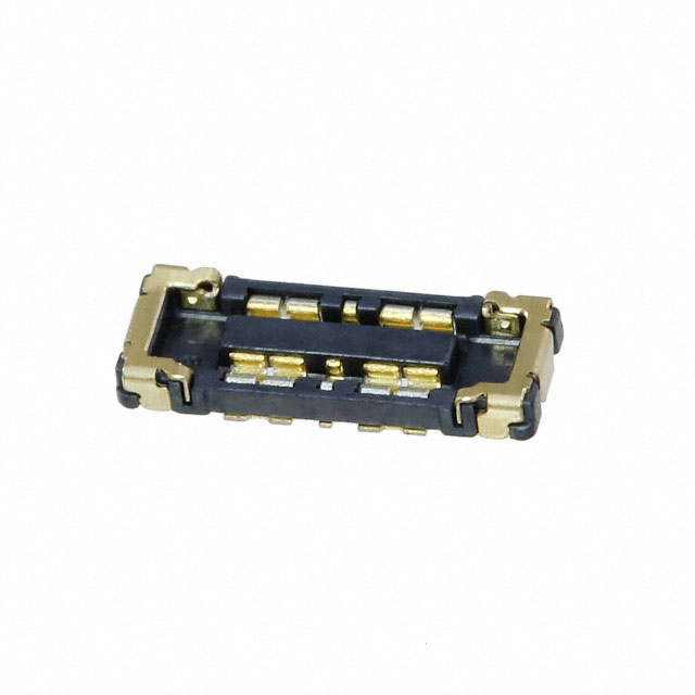 CONN RCPT 4POS SMD GOLD
