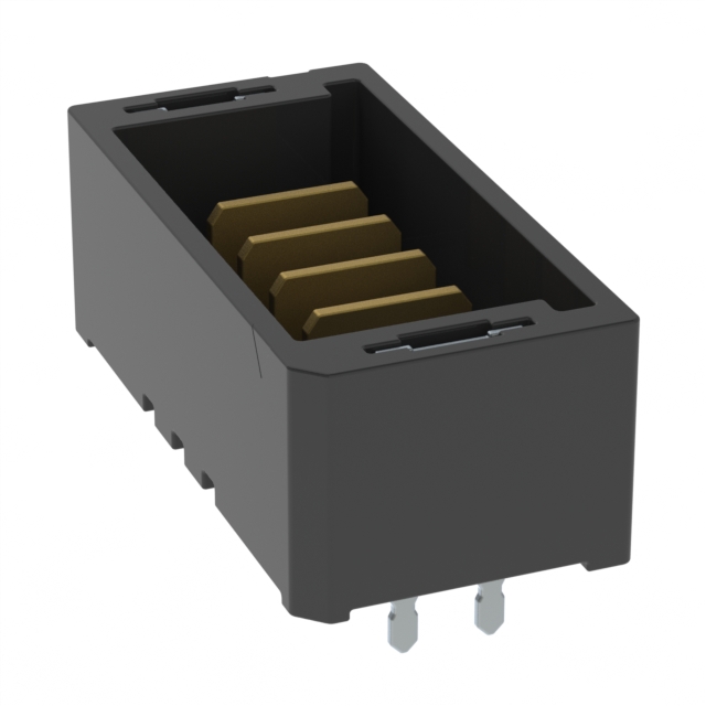 CONN HDR 4POS 2.00MM SMD SLDR