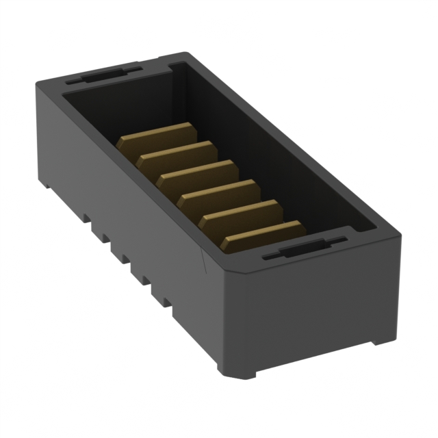 CONN HDR 6POS 2.00MM SMD SLDR