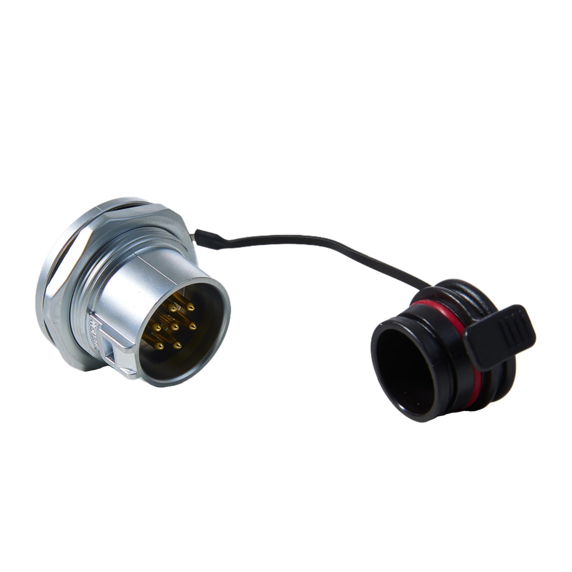 CONN RCPT MALE 7P SOLDER