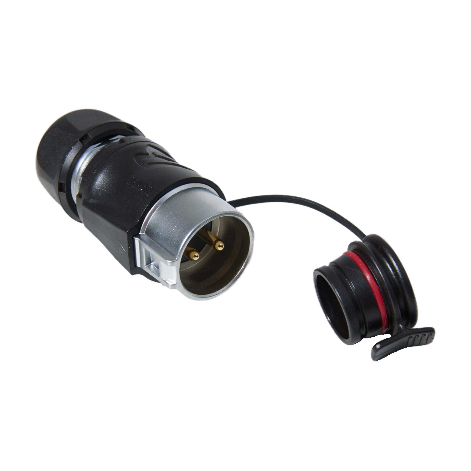 CONN RCPT MALE 2P SOLDER