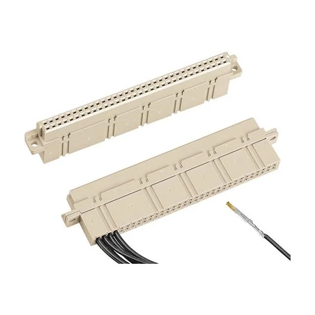 CONN RCPT HSG DIN 41612 64P GRY