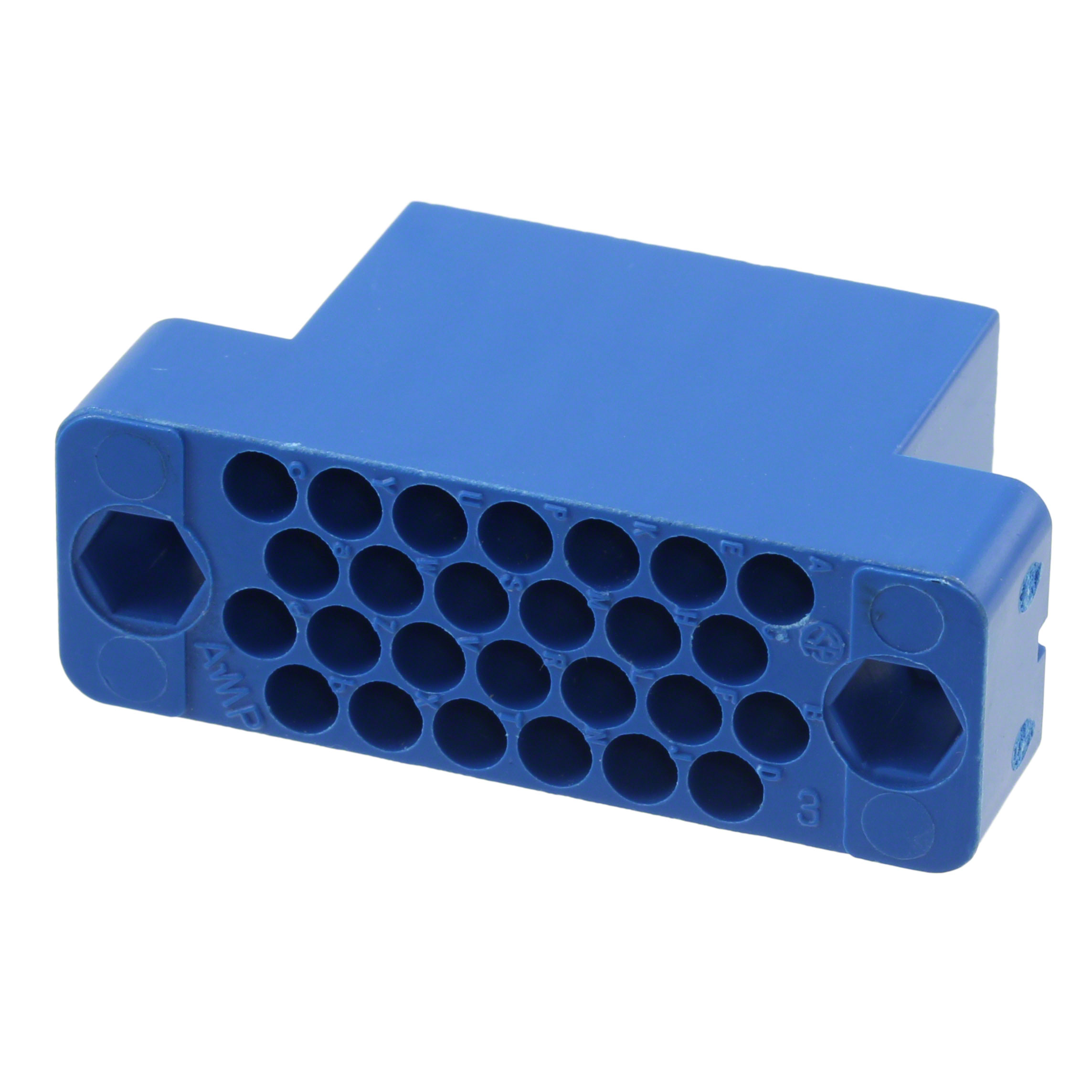 CONN 26POS BLUE PNL MNT CONN 26POS BLUE PNL MNT