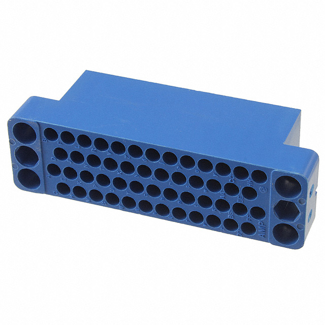 CONN 50POS BLUE PNL MNT CONN 50POS BLUE PNL MNT