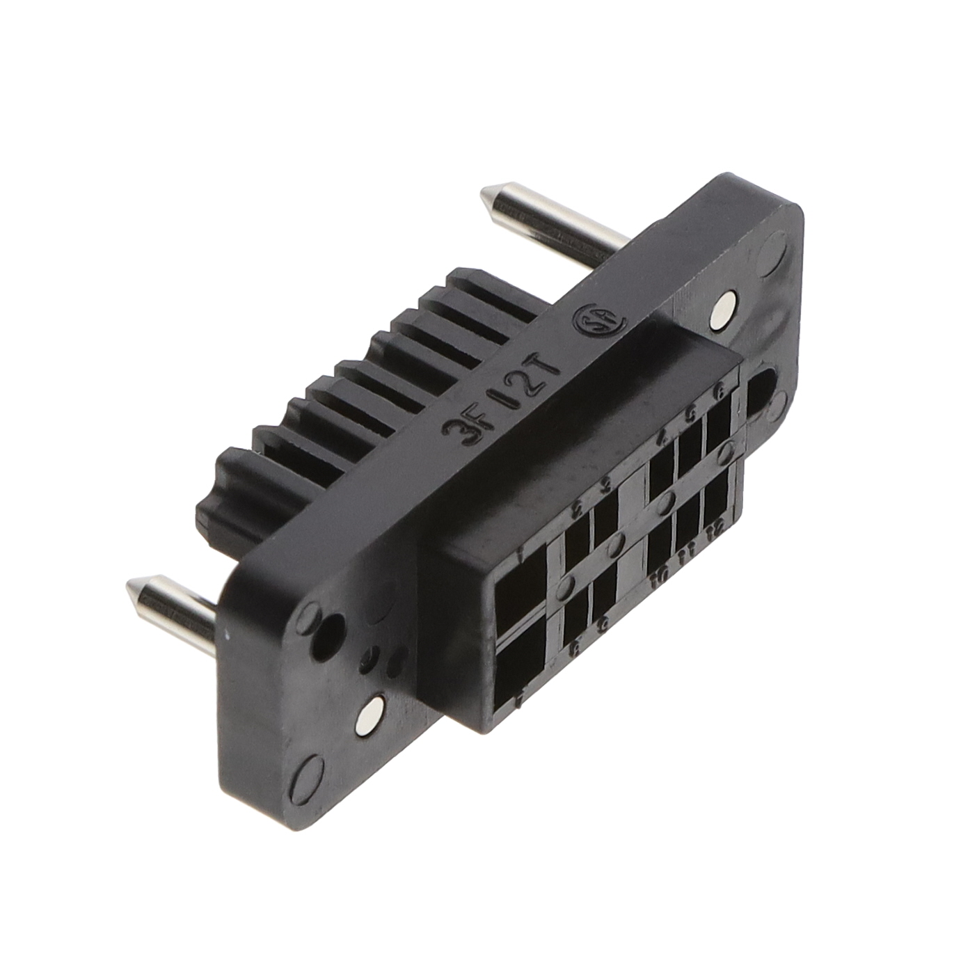 CONN PLUG HSG RACK & PNL 12P BLK CONN PLUG HSG RACK & PNL 12P BLK