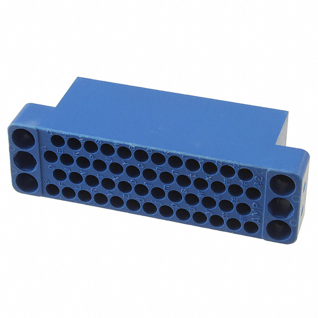 CONN 50POS BLUE PNL MNT CONN 50POS BLUE PNL MNT