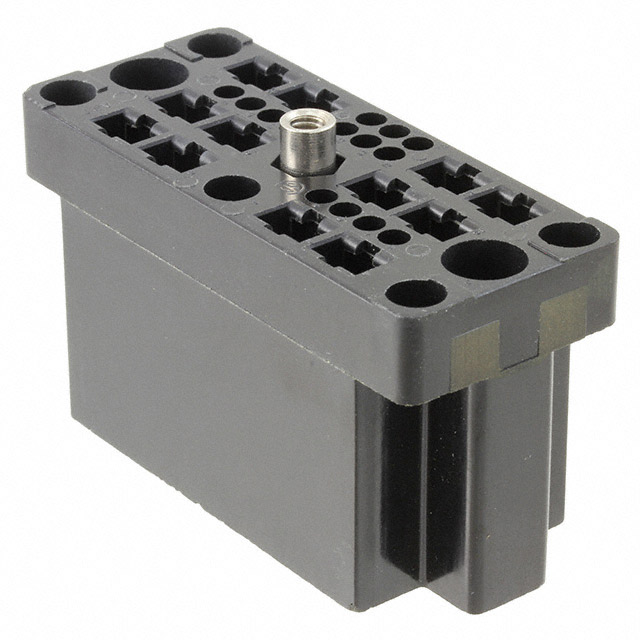 CONN 29POS BLACK PNL MNT CONN 29POS BLACK PNL MNT