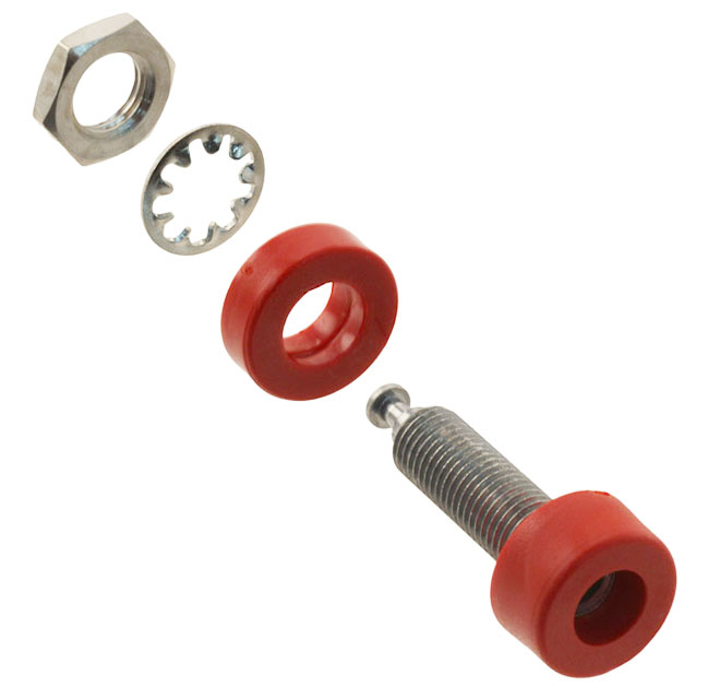 CONN BANANA JACK TURRET RED