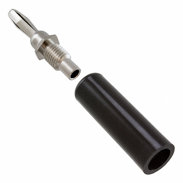 CONN BANANA PLUG SOLDER BLACK