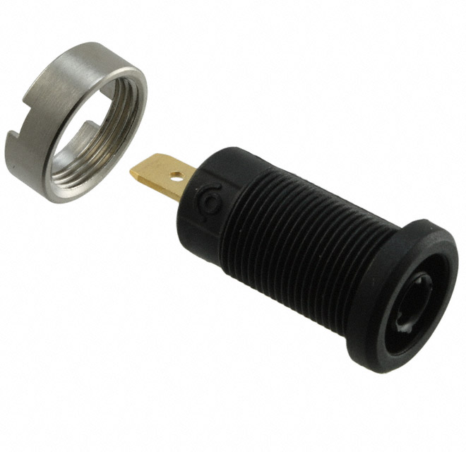 CONN BANANA JACK QC BLACK 1=1 CONN BANANA JACK QC BLACK 1=1