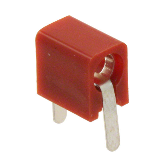 CONN TIP JACK SOLDER RED