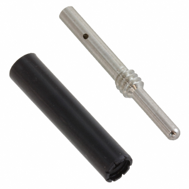 CONN TIP PLUG BLACK
