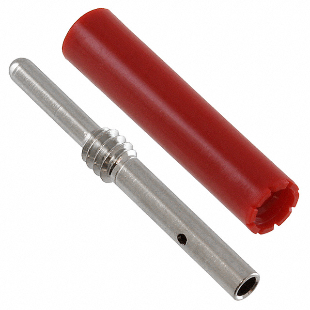 CONN TIP PLUG RED