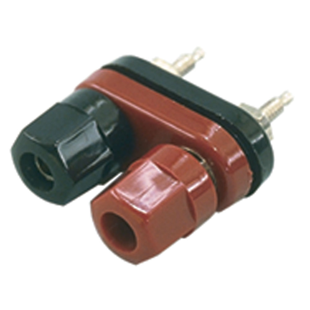 Binding Post Dual Red & Black Ba