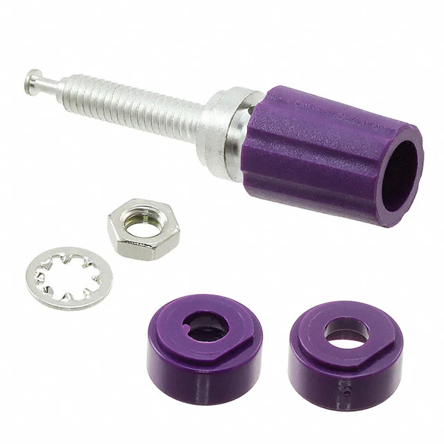 CONN BIND POST KNURLED VIOLET