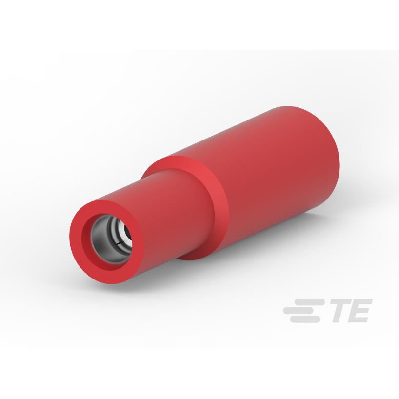 CONN RCPT 16-14AWG STR TIN RED