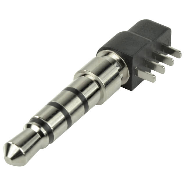 AUDIO PLUG, PCB MOUNT, 3.5 MM, R