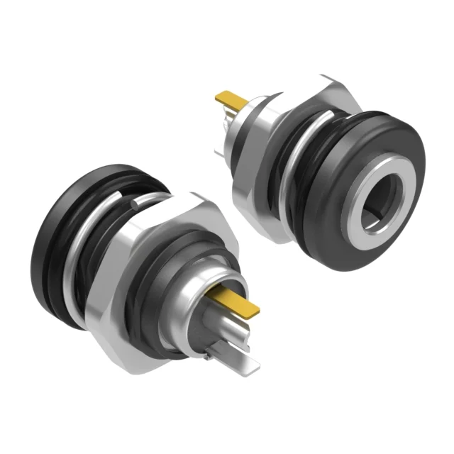 CONN JACK PNL 5.5X2.1MM SWITCH