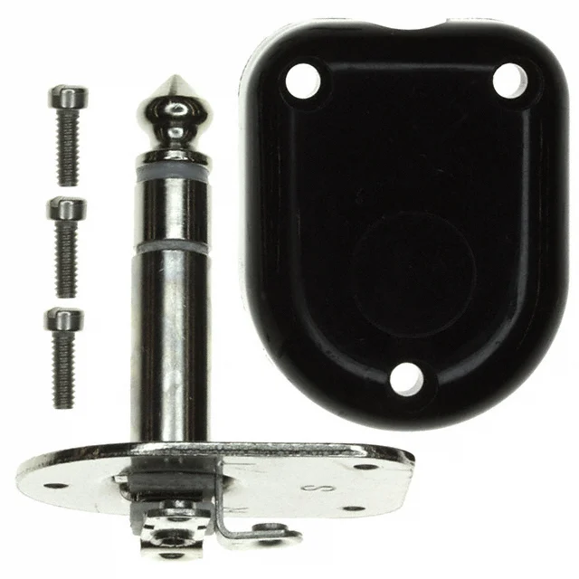 CONN PLUG STEREO 6.35MM RA 3COND