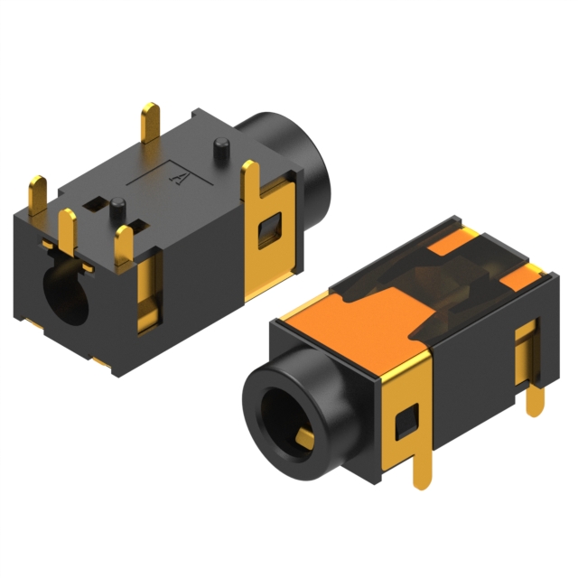 CONN JACK 4COND 3.5MM R/A