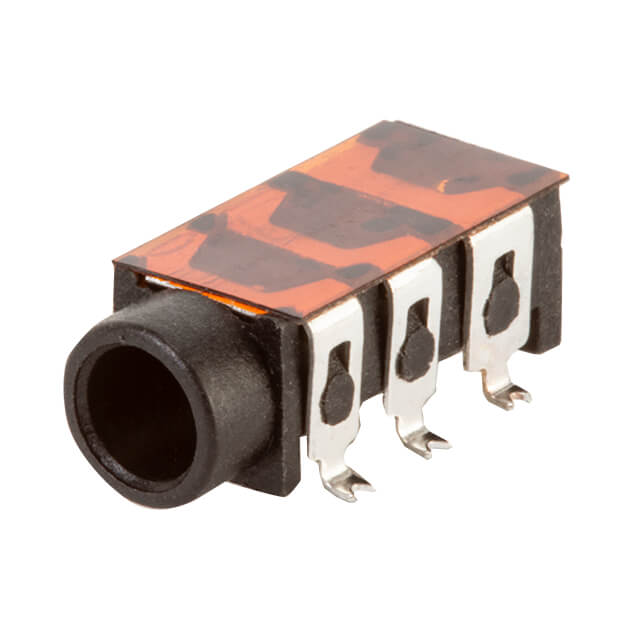AUDIO JACK, 3.5MM, THROUGH HOLE, AUDIO JACK, 3.5MM, THROUGH HOLE,