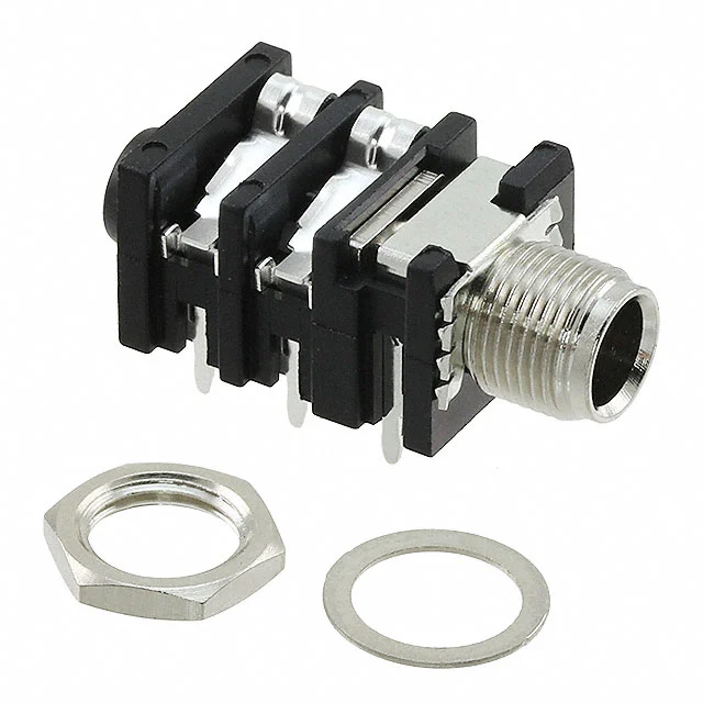 CONN JACK STEREO 1/4" R/A