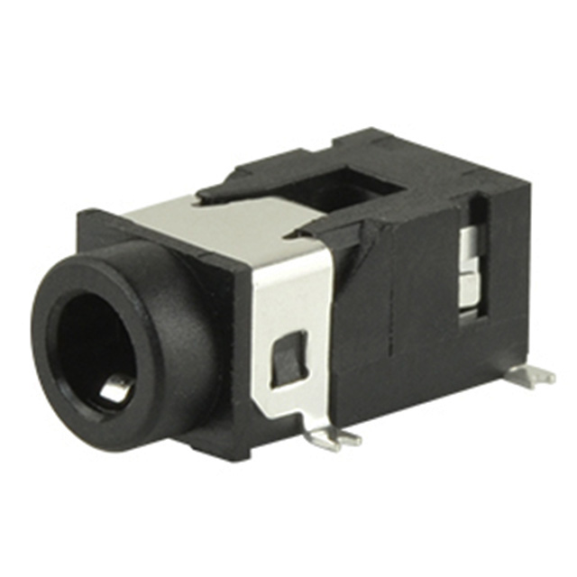 AUDIO JACK, 3.5 MM, RT, 4 CONDUC