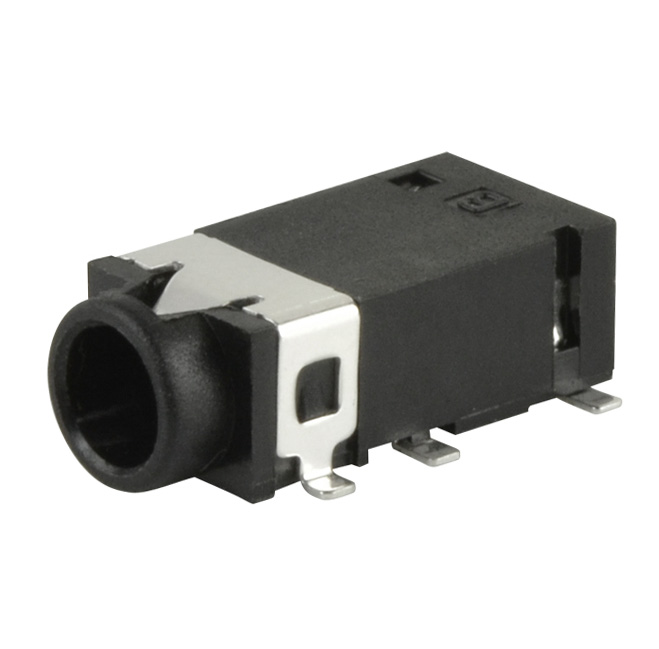 AUDIO JACK, 3.5 MM, RT, 4 CONDUC